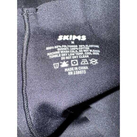 SKIMS Fits Everybody Long Slip Onyx/black  Dress Size Medium - Picture 5 of 5